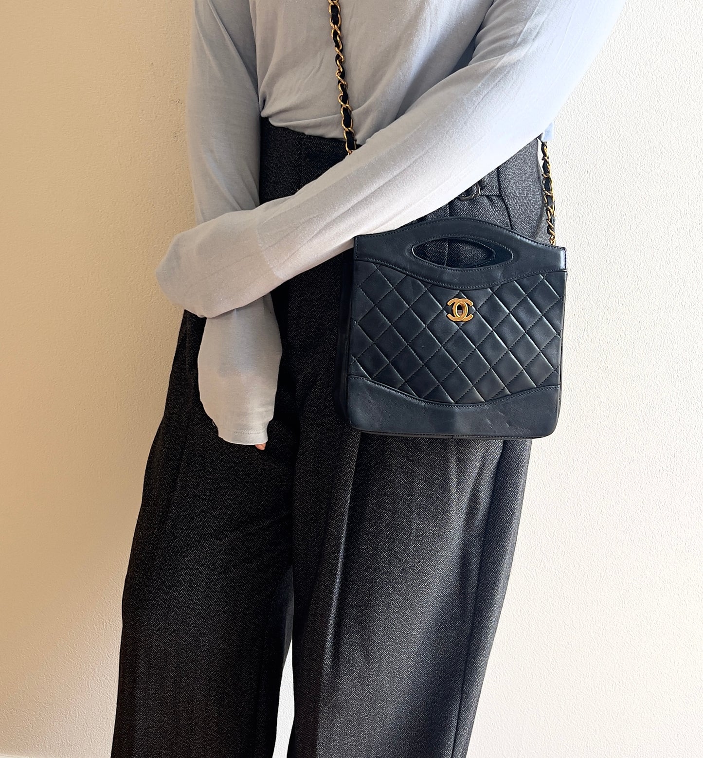 CHANEL 31 Nano Lambskin Quilted Bag