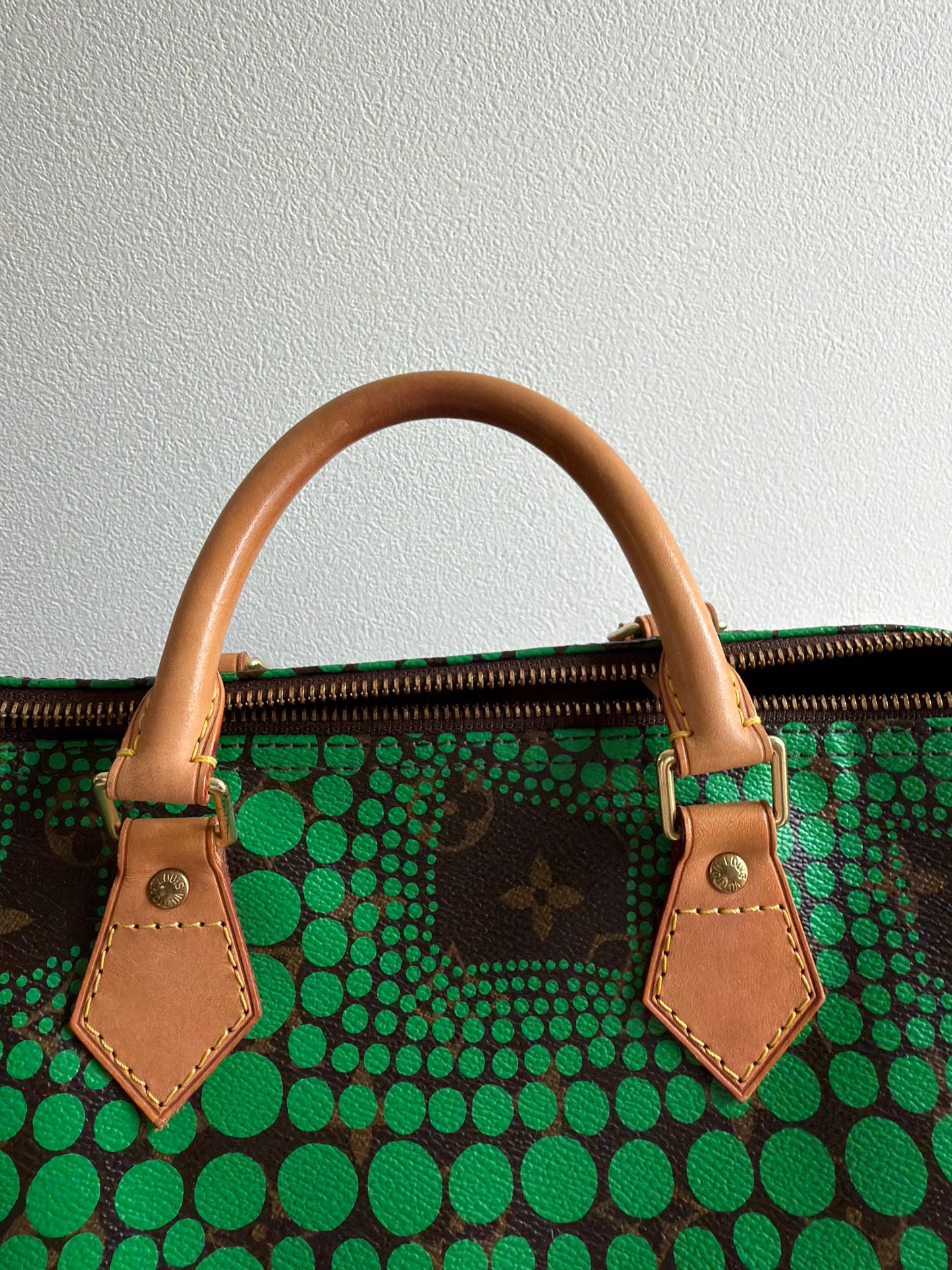 Louis Vuitton × Yayoi Kusama Monogram Town Speedy 30