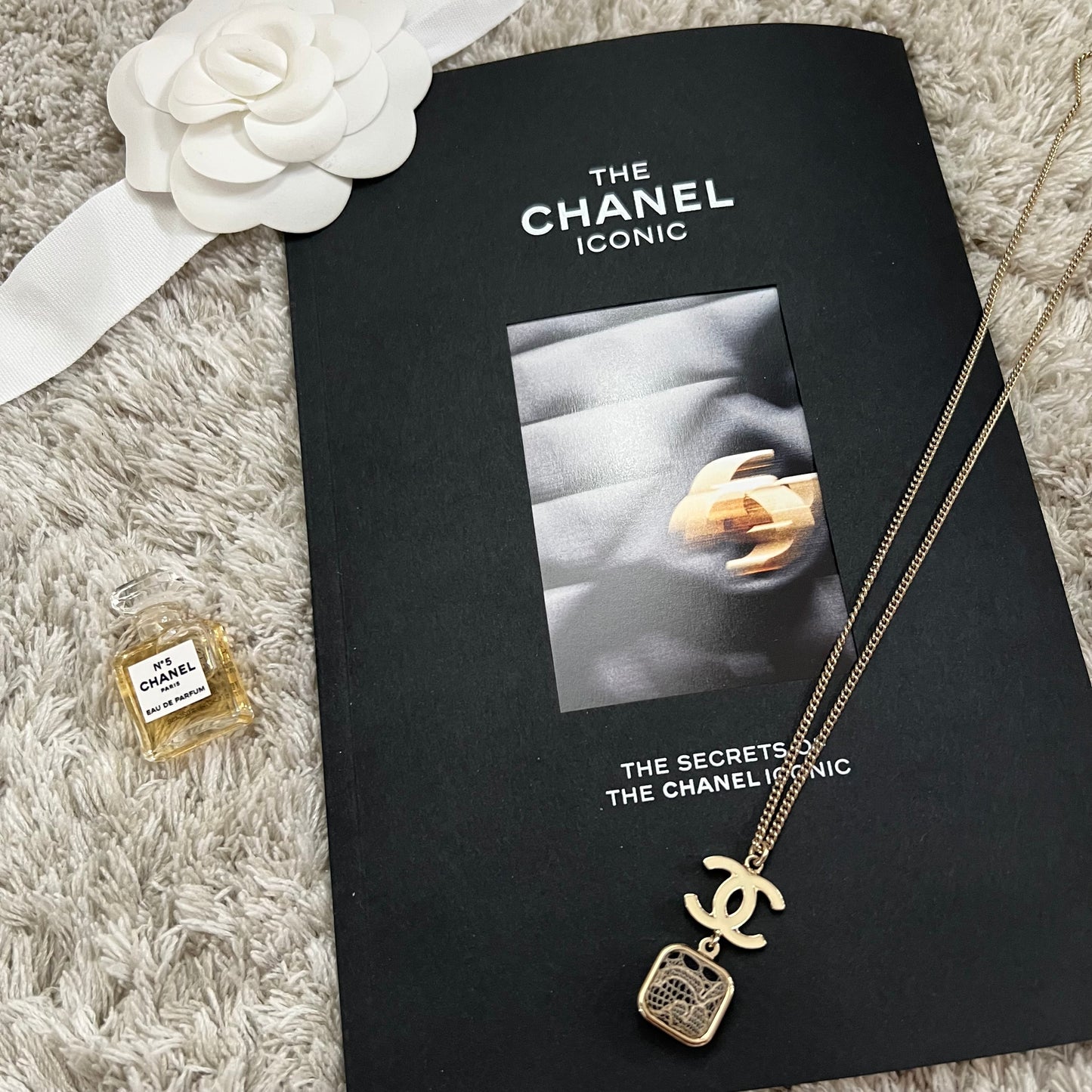 CHANEL Coco Mark Necklace 06A