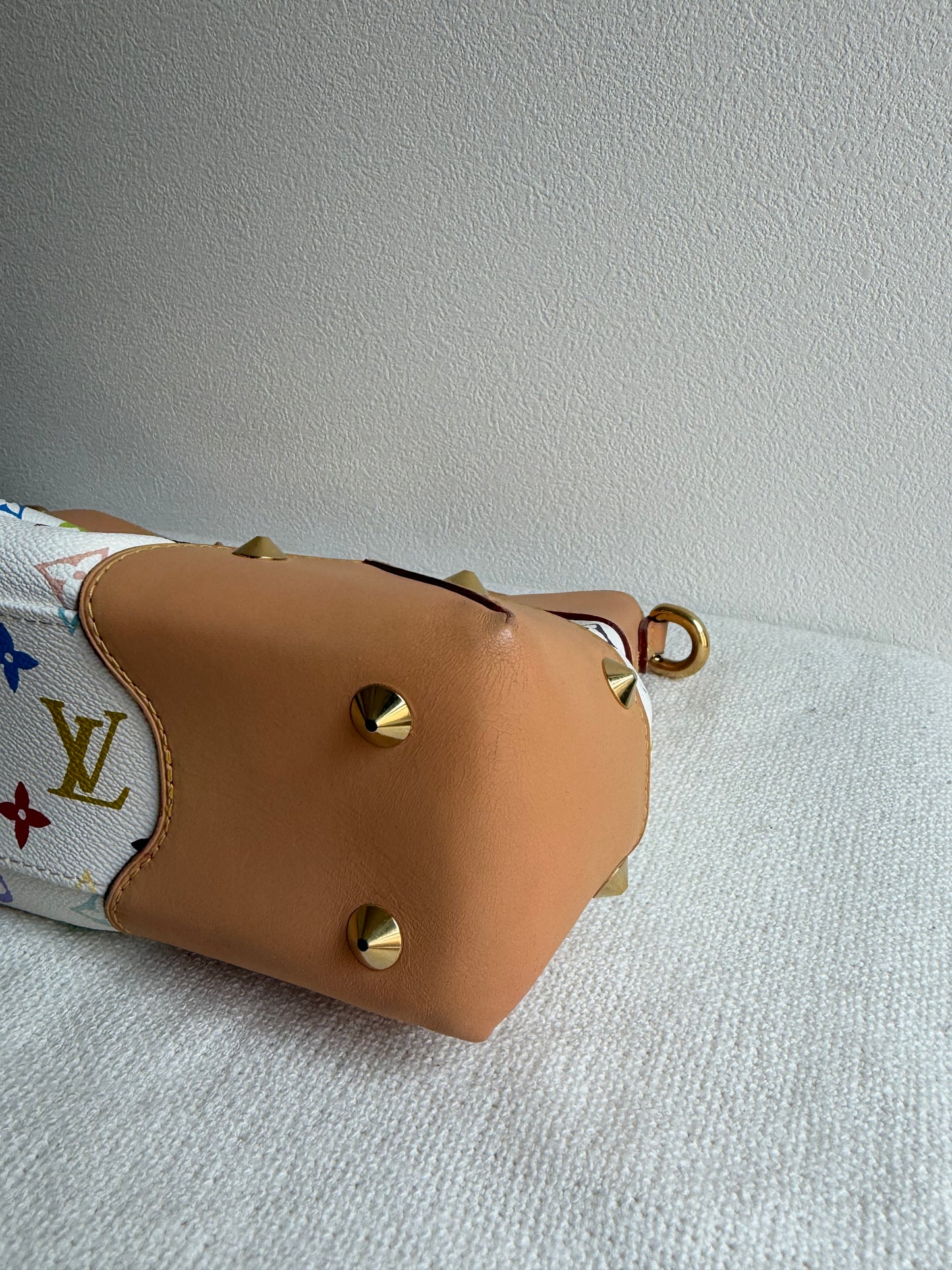 Louis Vuitton White Multicolor Judy MM