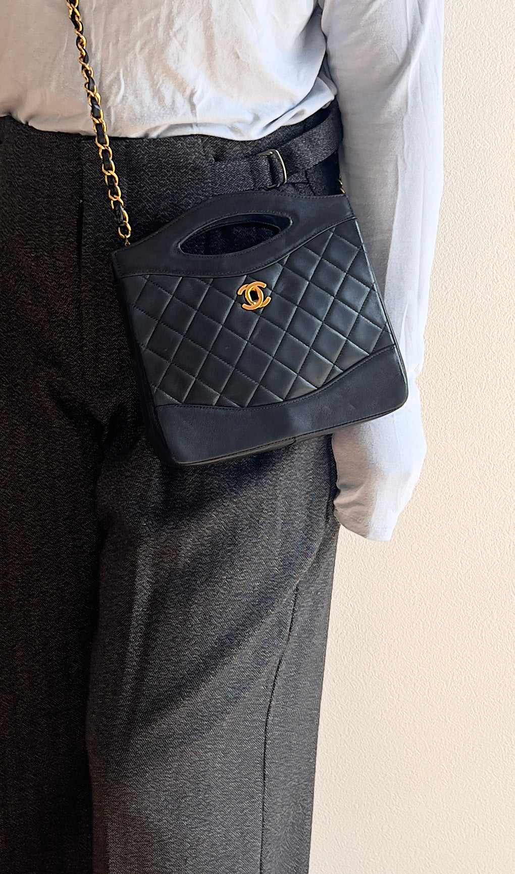 CHANEL 31 Nano Lambskin Quilted Bag