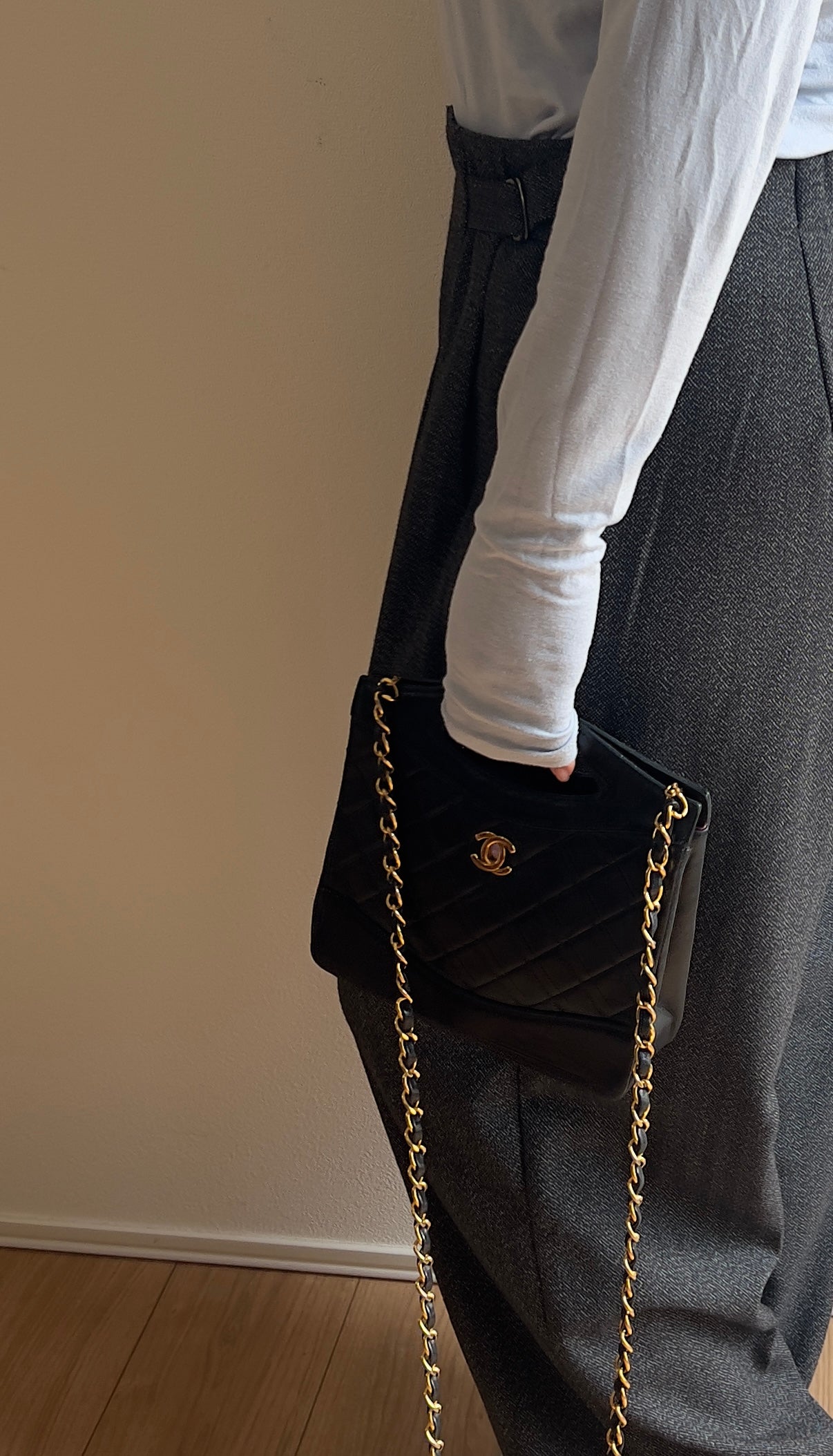 CHANEL 31 Nano Lambskin Quilted Bag
