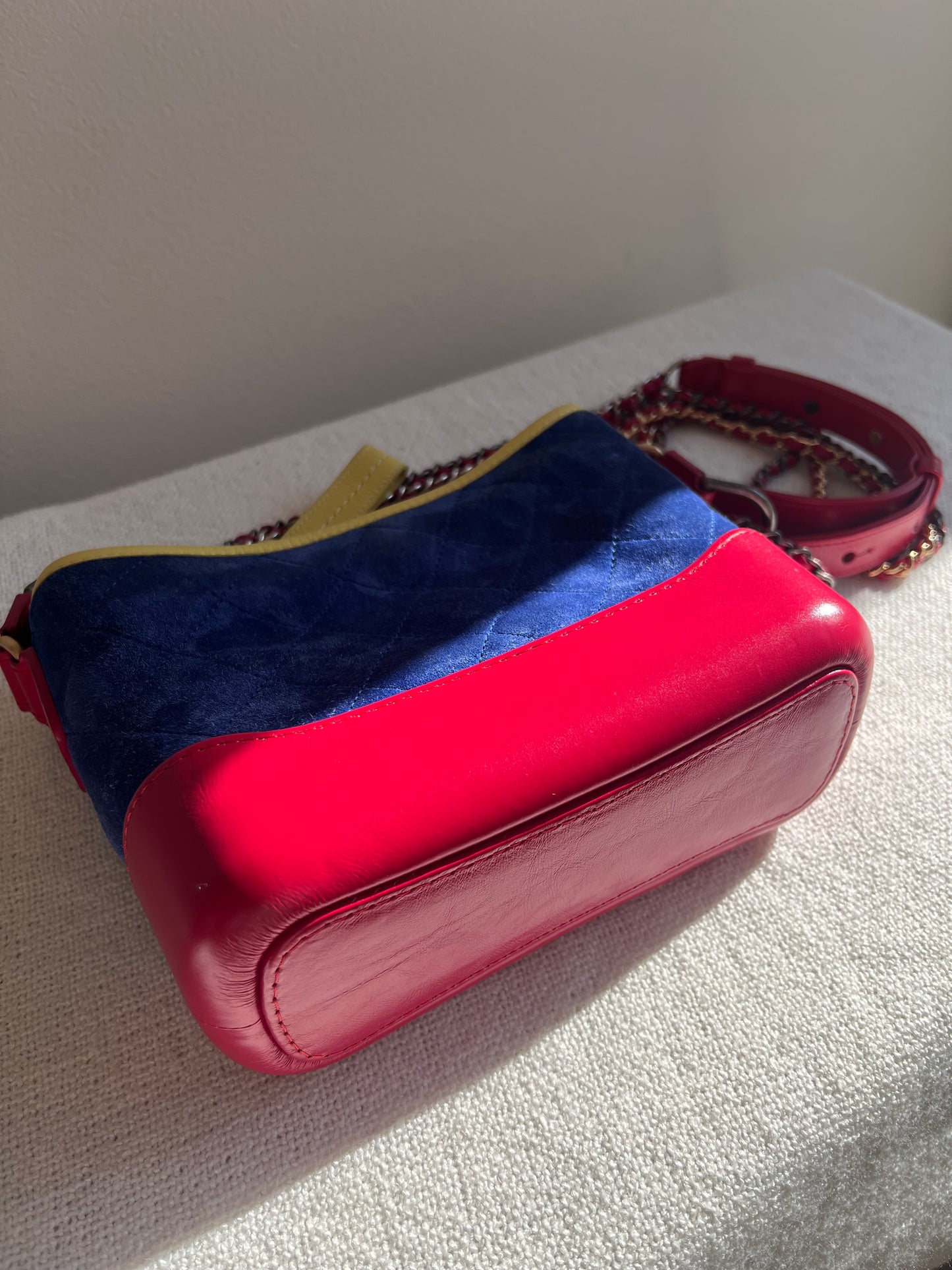 CHANEL Gabrielle Suede Small Crossbody Bag