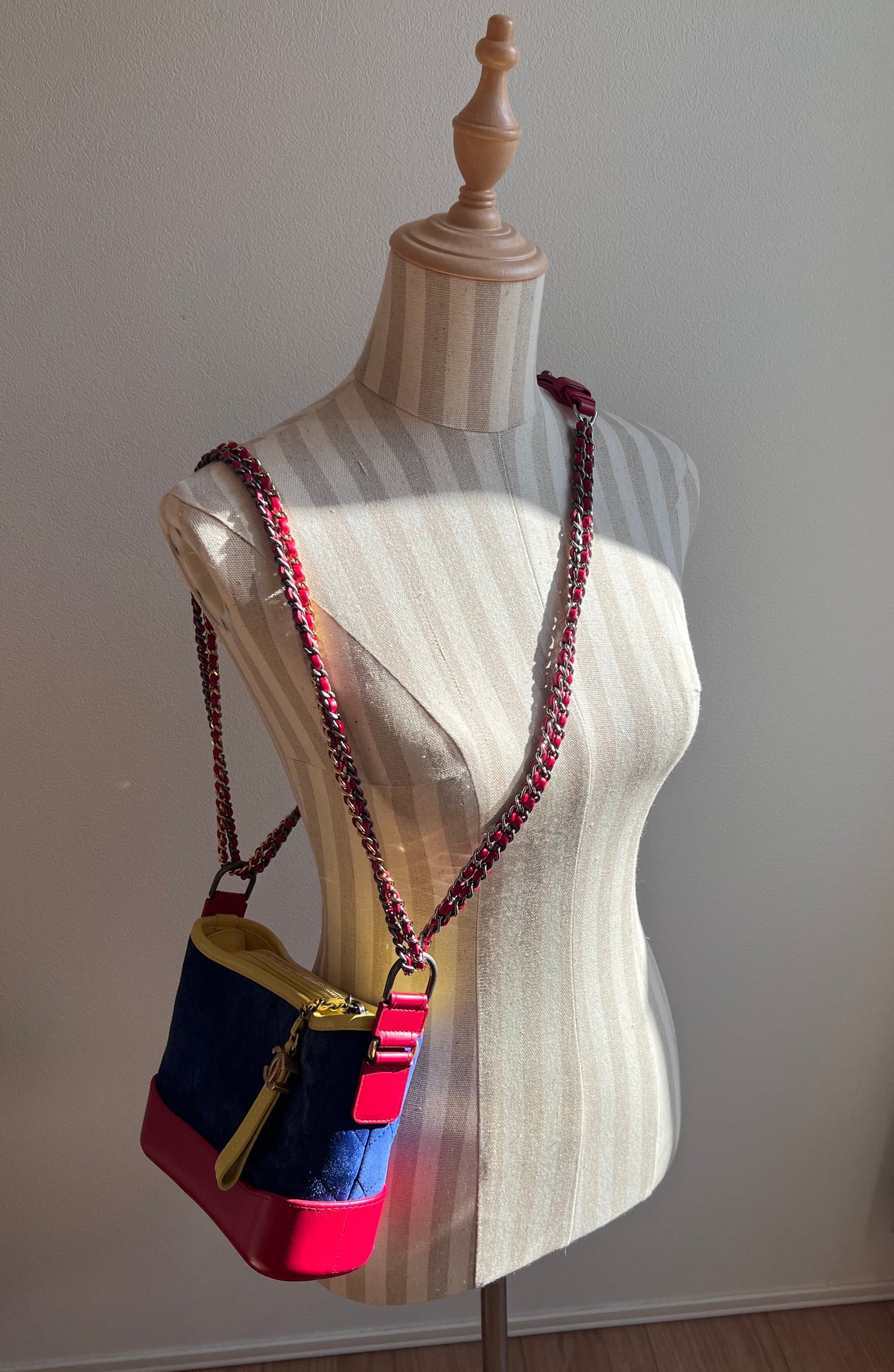 CHANEL Gabrielle Suede Small Crossbody Bag