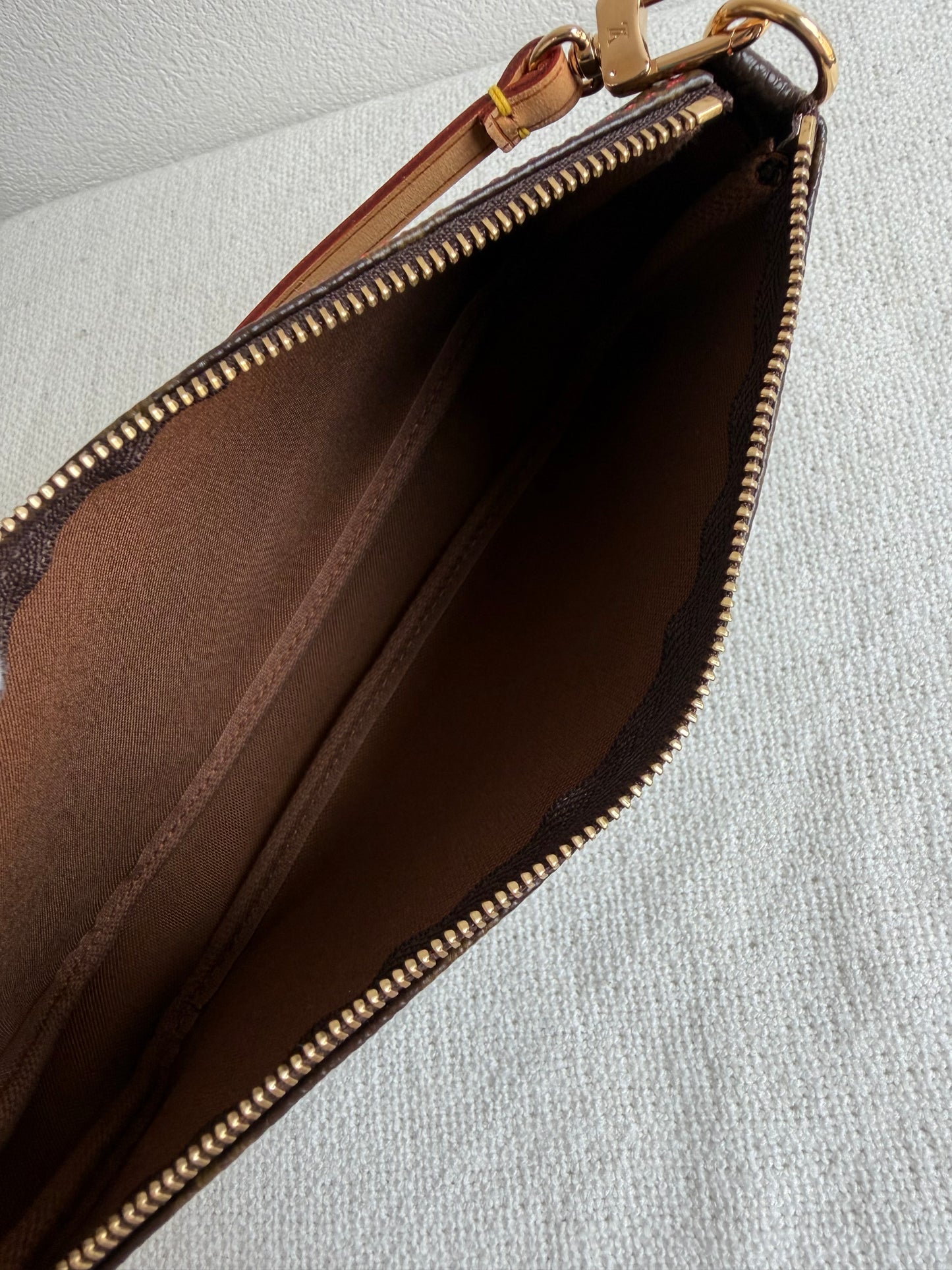 Louis Vuitton 2005 Takashi Murakami cherry pochette Monogram Cerises