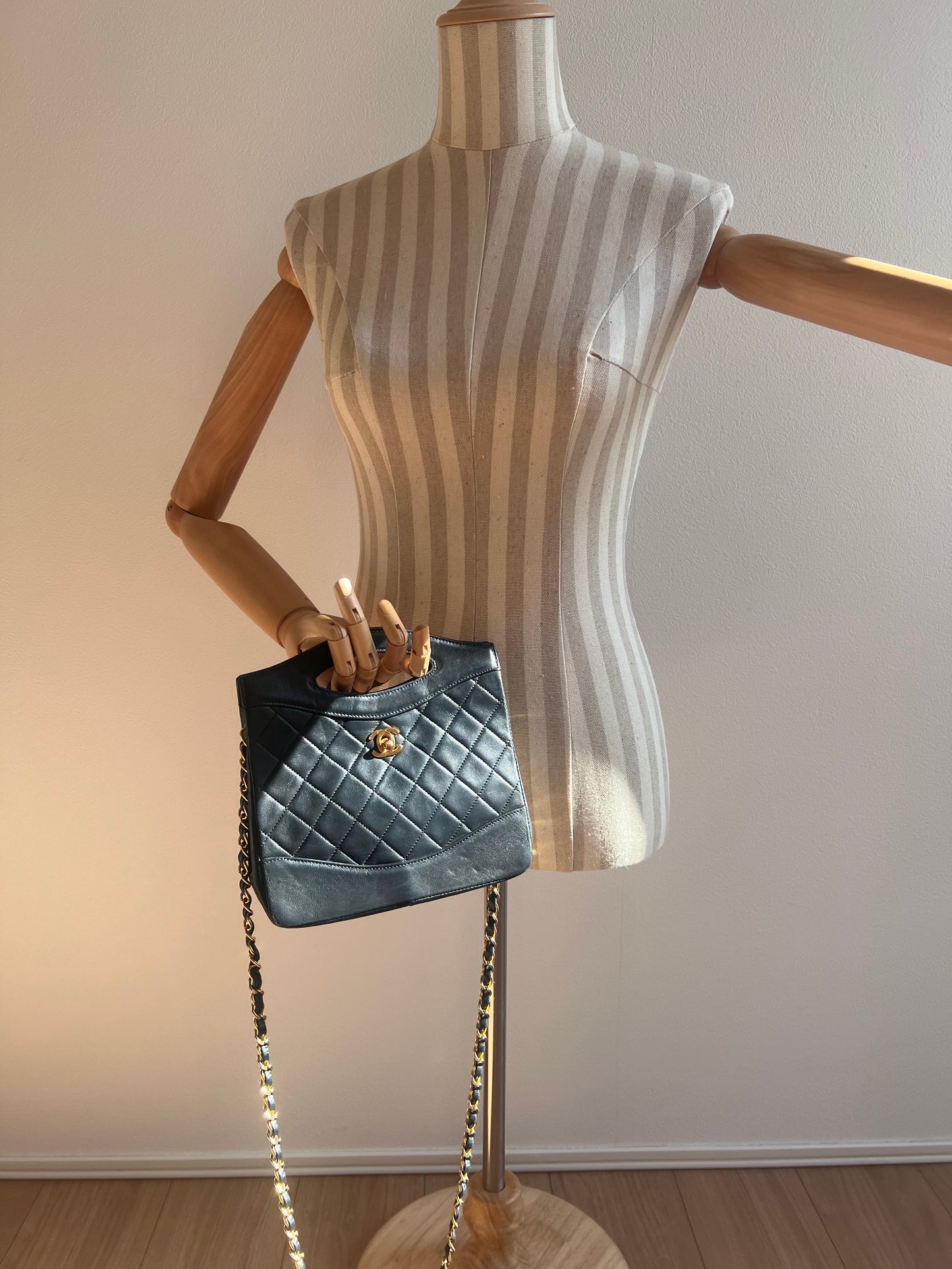 CHANEL 31 Nano Lambskin Quilted Bag