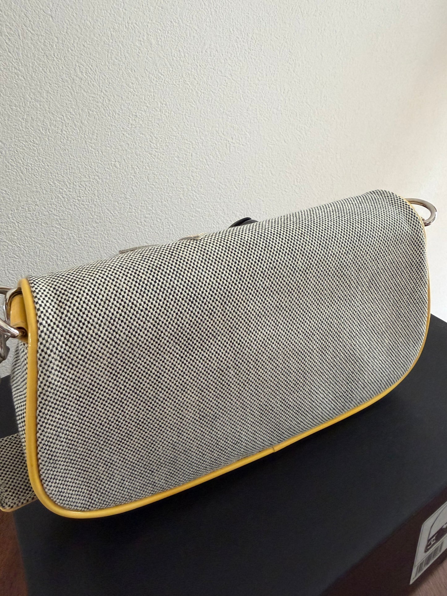 CHANEL Canvas CC Camellia No. 5 shoulder bag